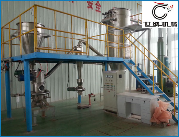 氣（qì）流粉碎機整套設備圖片
